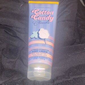 Bath & Body Works Cotton Candy Clouds Body Cream - Pink and Blue